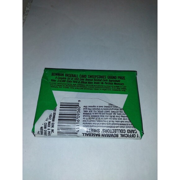 1989 Bowman Comeback Edition Baseball & Bubble Gum Cards - Picture 3 of 3